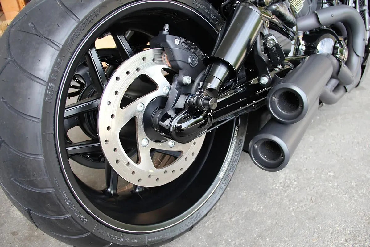 Cult Werk Black Aluminum Axle Cover