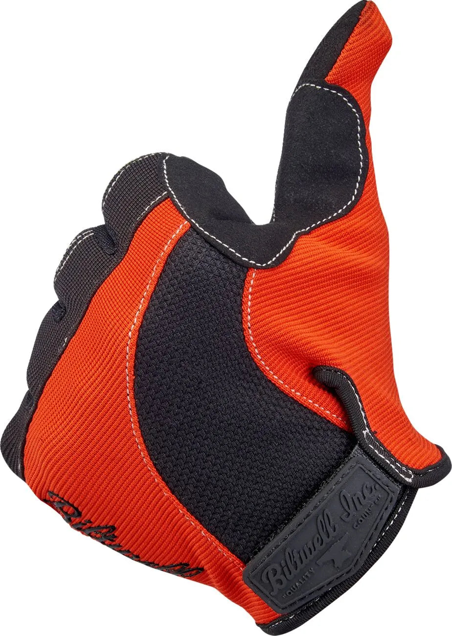 Biltwell Moto Gloves - Black/Orange