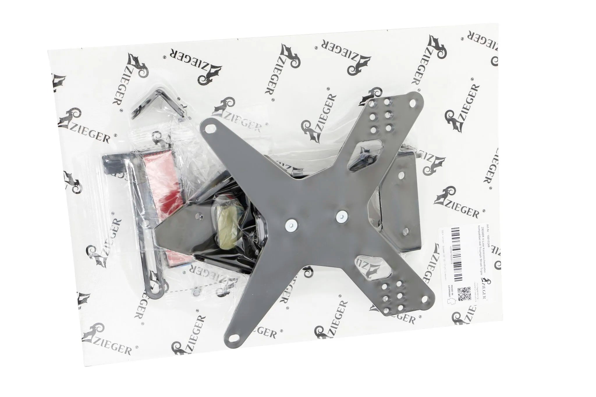 Zieger X-line License Plate Holder Type E