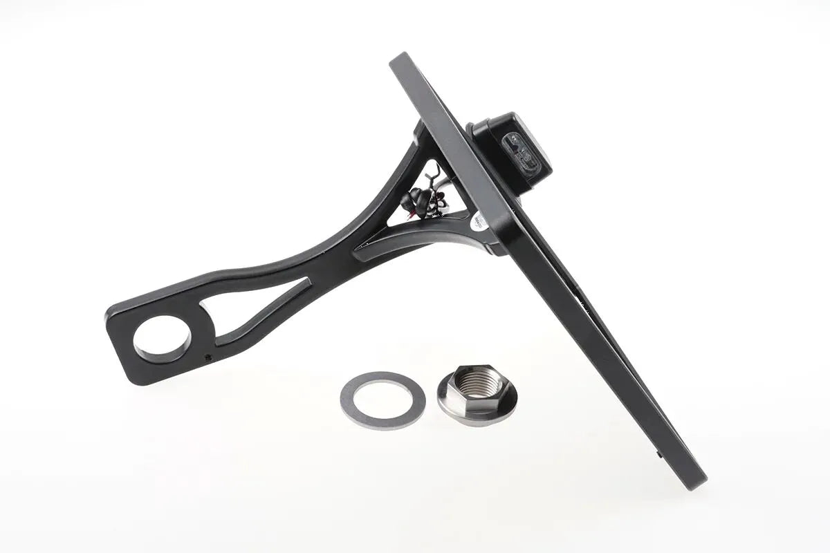 Cult Werk License Plate Holder With Led Light