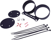 Drag Specialties Gauge Bracket - Wrinkle Black