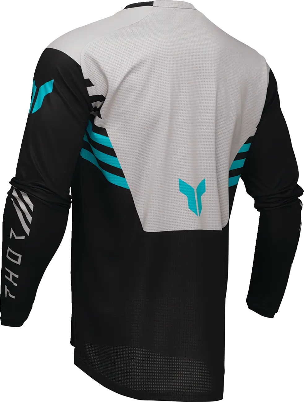 Thor Launchmode Zone Jersey - Black/Sand/Light Gray/Turquoise