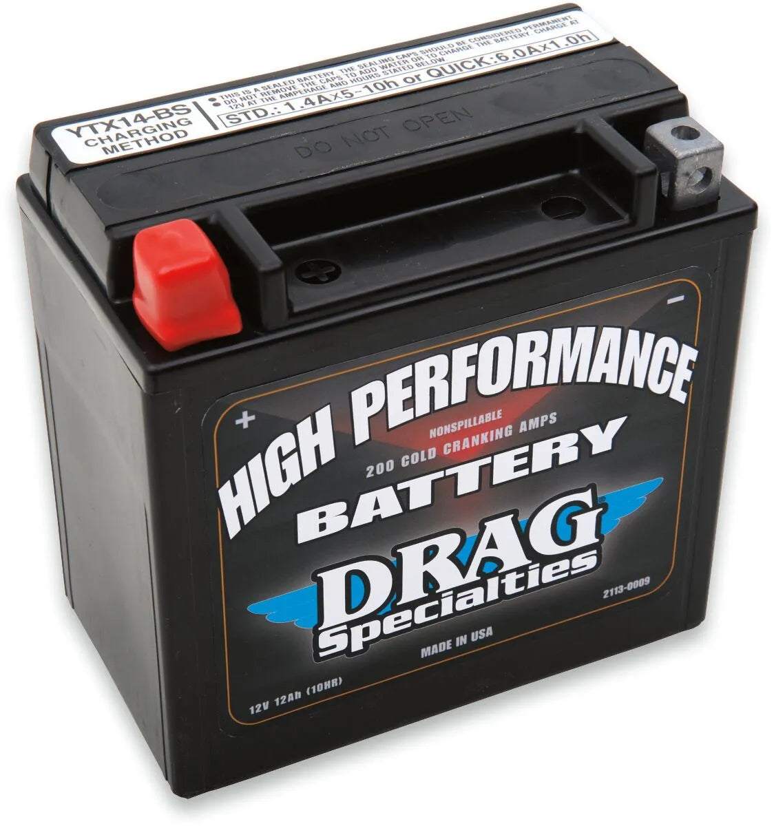 Drag Specialties Europe Only Battery 16 Ah