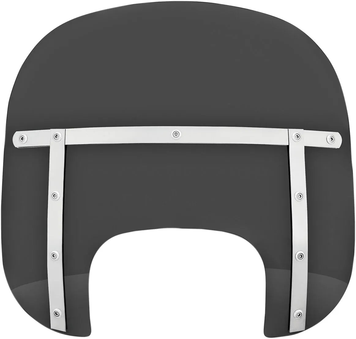 Memphis Shades Fats Windshield - Dark Black Smoke