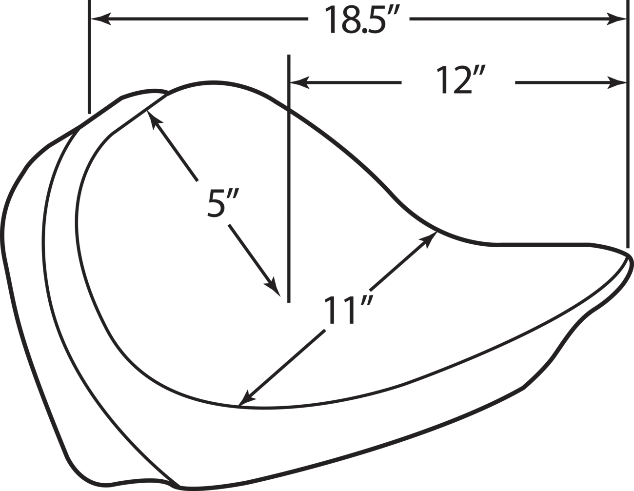 Drag Specialties Backrest Compatible Solo Seat