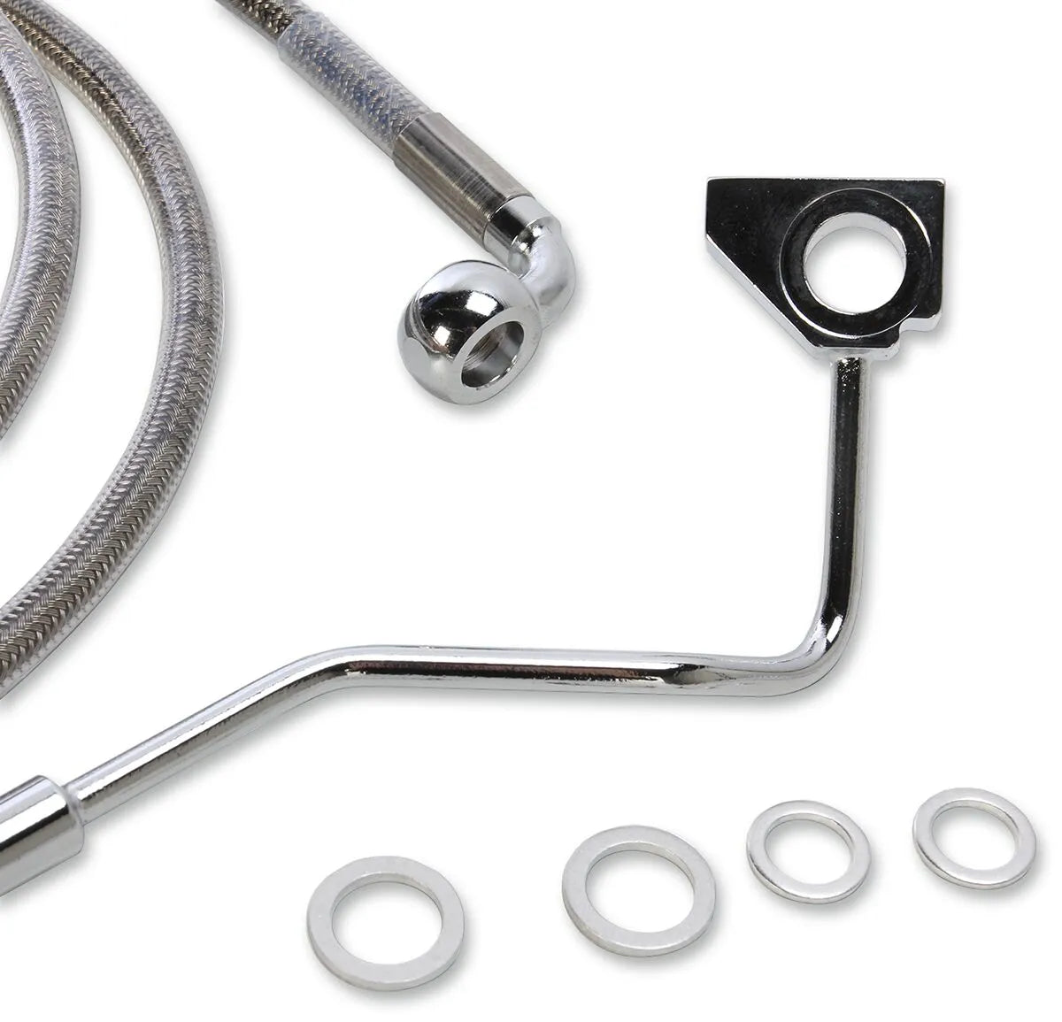 Drag Specialties Extended Brake Line Kit For Abs