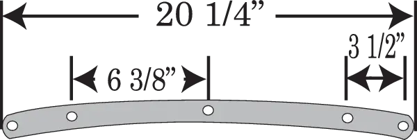 Memphis Shades Road King Replacement Plastic