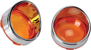 Drag Specialties Visor-style Turn Signal Bezels