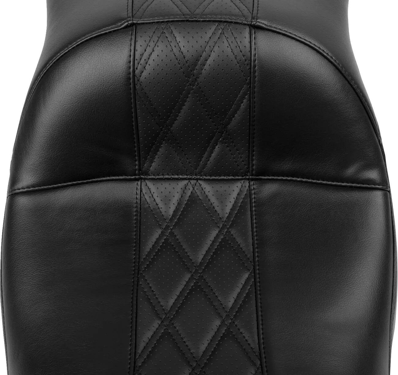 Le Pera Maverick Seat - Black Vinyl Motorcycle Seat