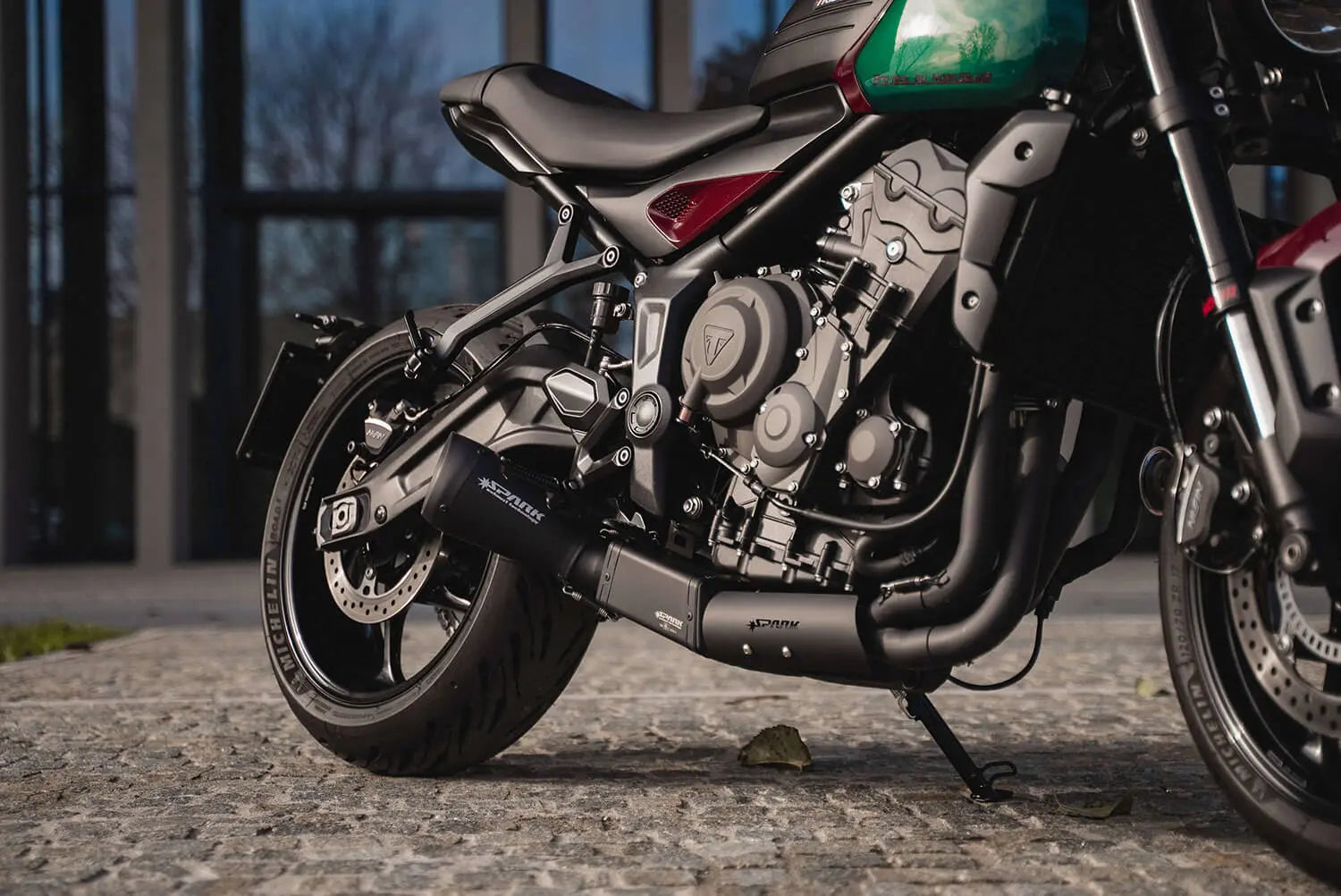 Spark 60's Silencer Full Exhaust System Aisi 304 Stainless Steel