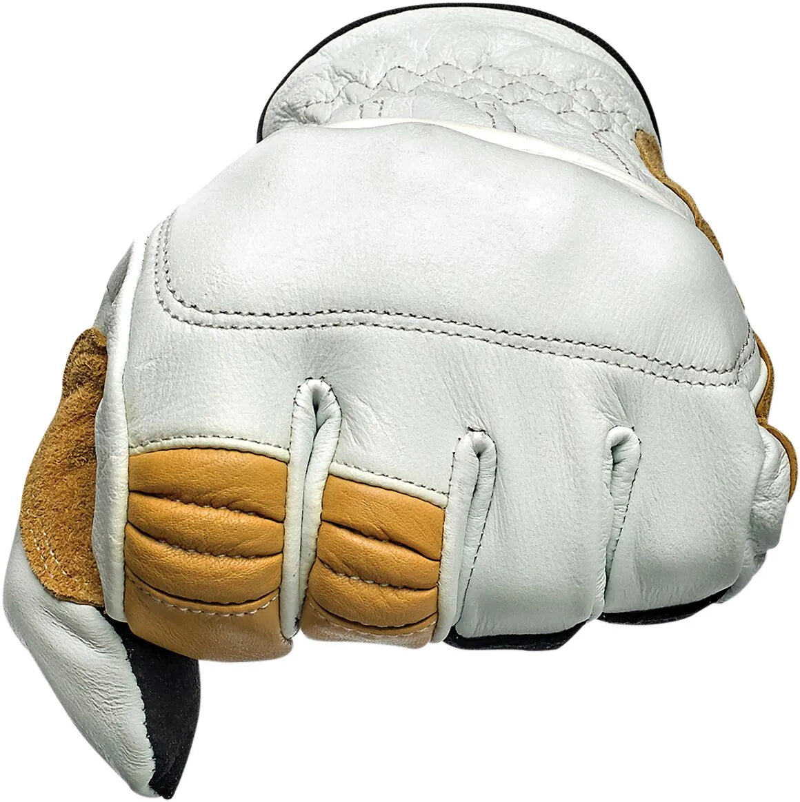 Biltwell Belden Gloves - Black/Light Gray/Golden Yellow
