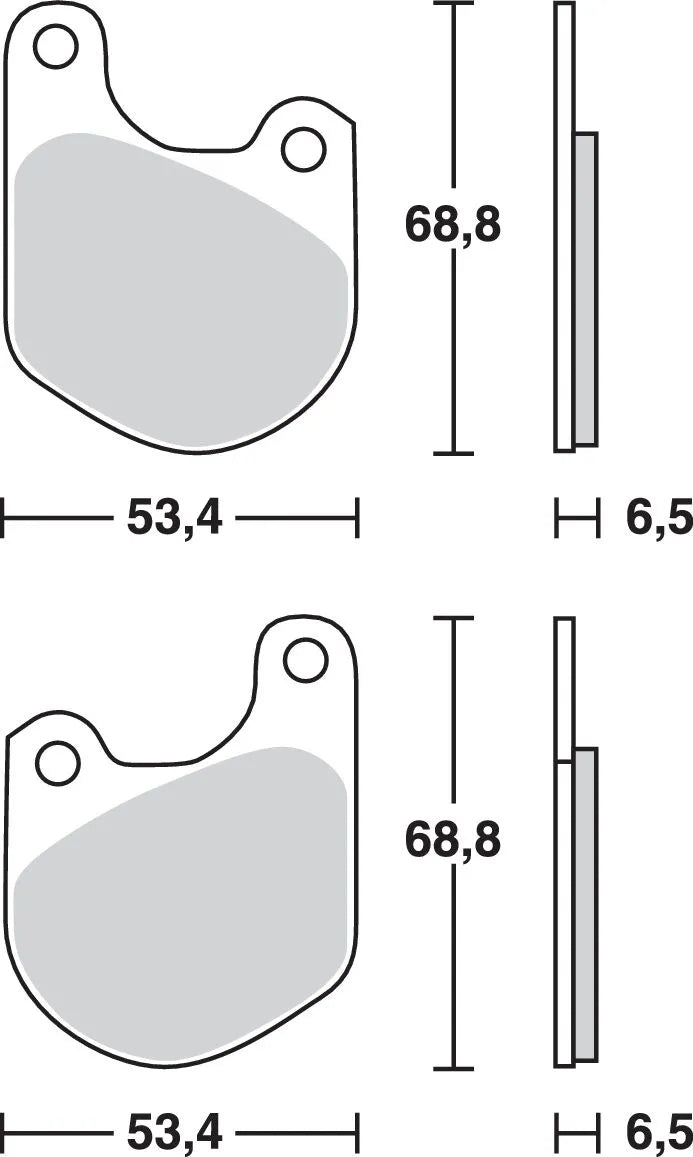 Trw All Round Sintered Metal Brake Pads