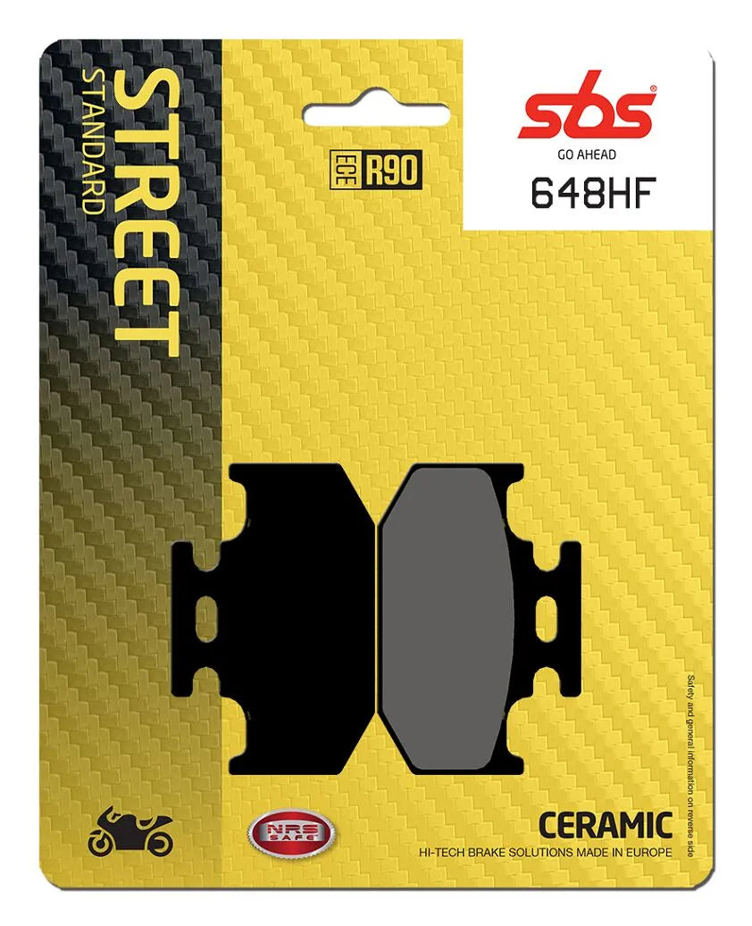 Sbs Hf Street Ceramic Organic Brake Pads Set