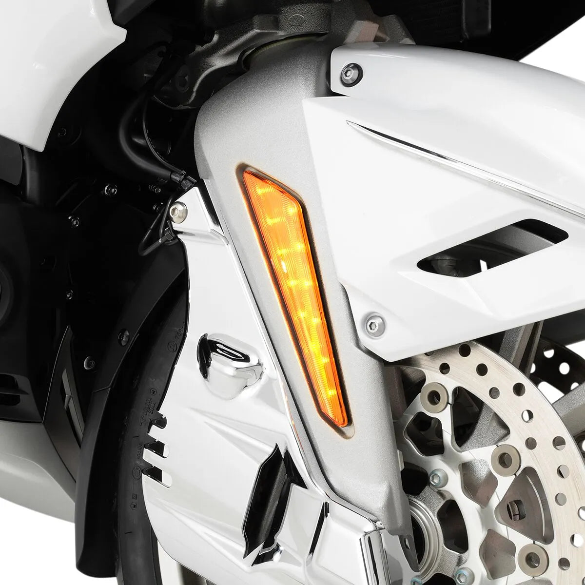 Show Chrome Led Marker Lights - Amber