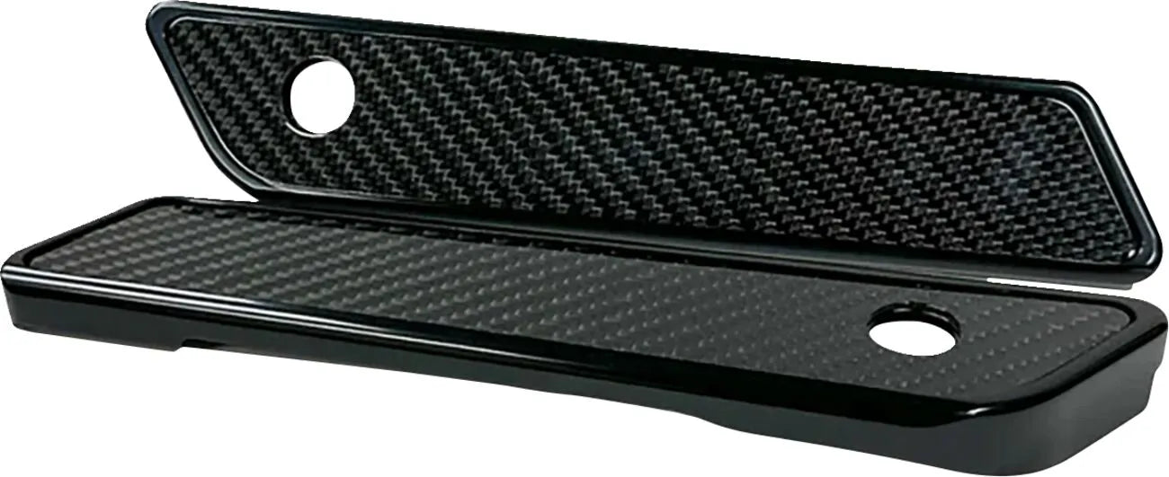 Pro-one Saddlebag Latch Covers - Black Anodized