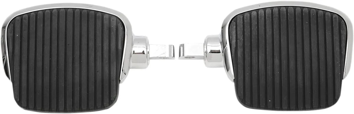 Drag Specialties Mini Floorboards - Black/chrome