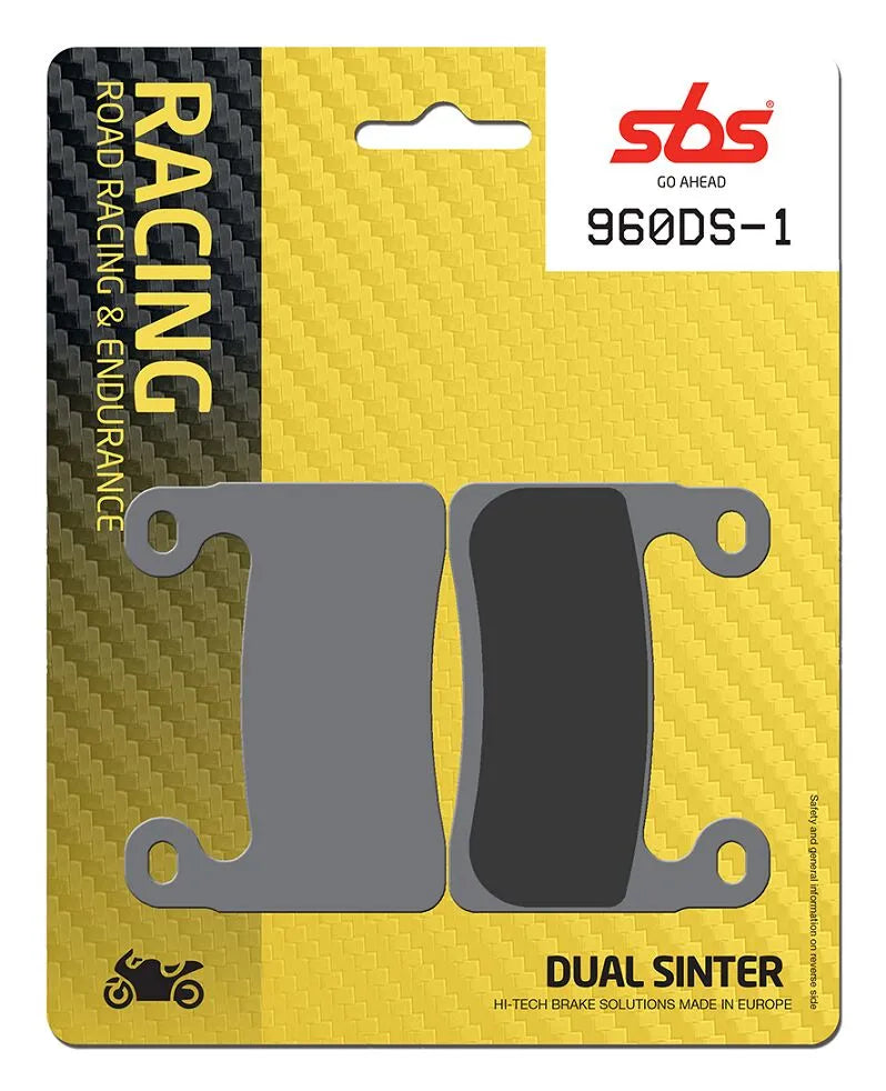 Sbs Ds Racing Dual Sintered Brake Pads Set