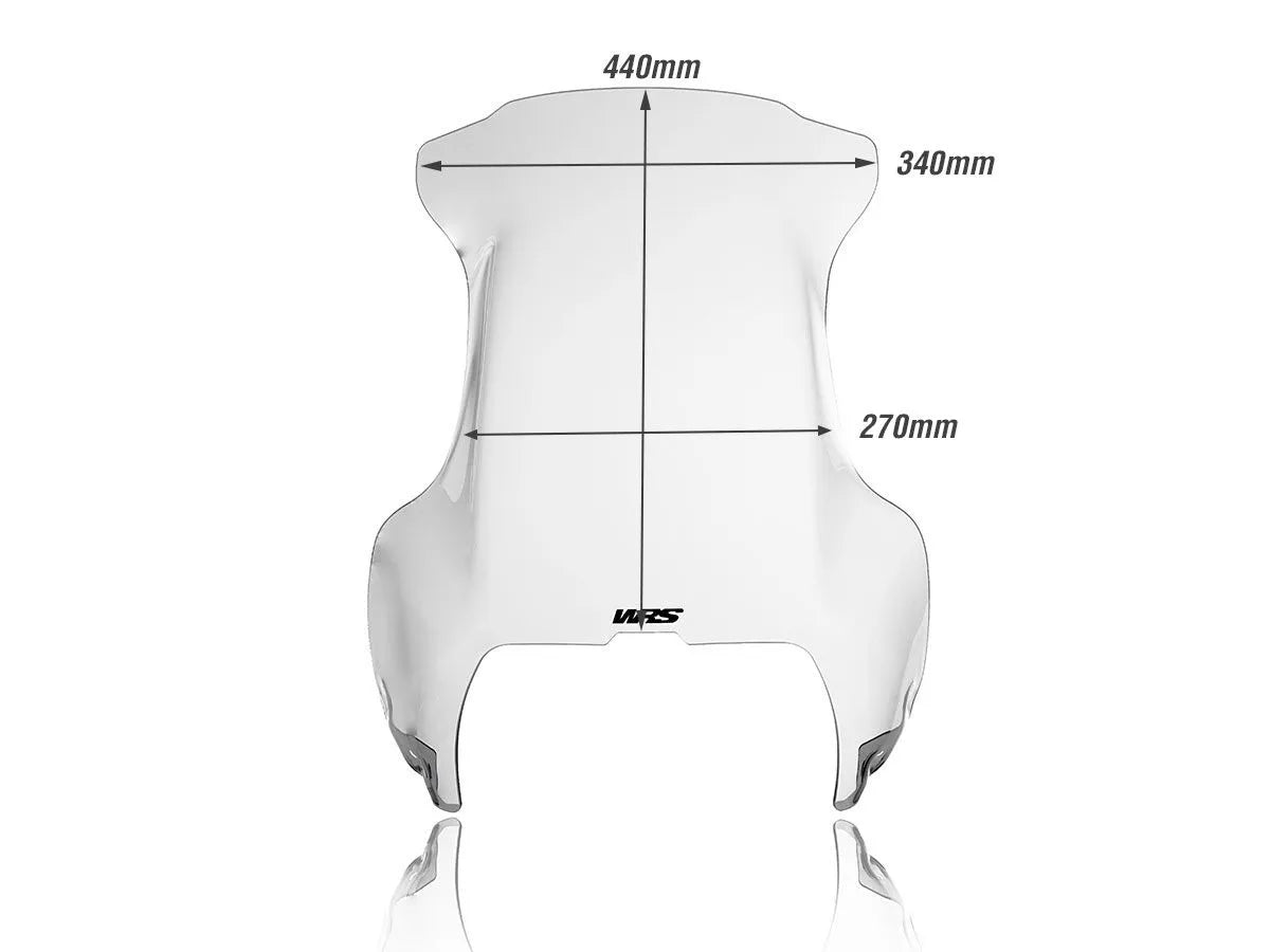 Wrs Windscreen - Enhanced Rider Protection