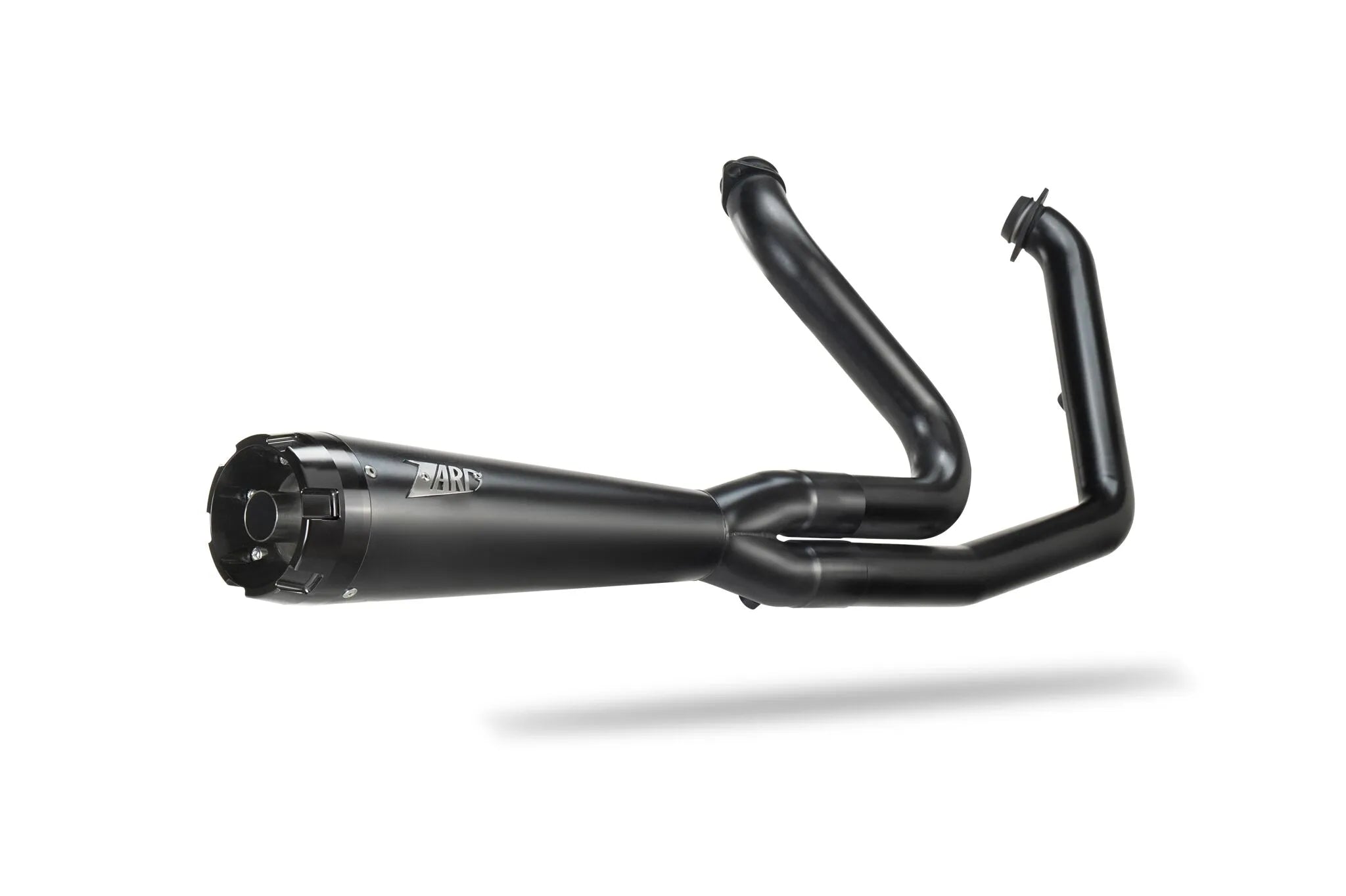 Zard 2:1 Full Exhaust System For H-d Softails (Black)