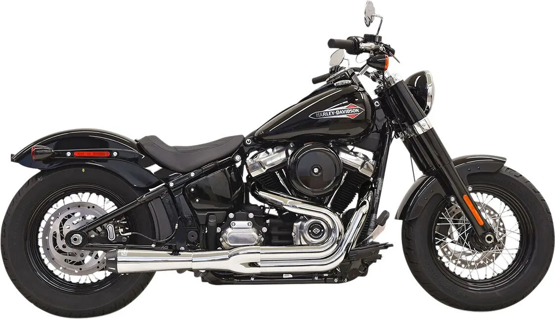 Bassani Xhaust 2-into-1 Road Rage Exhaust System Chrome