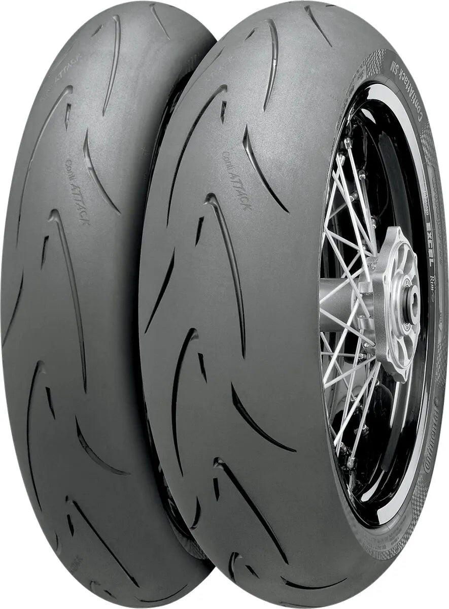 Continental Contisportattack 2 Dæk 120/70zr17 For