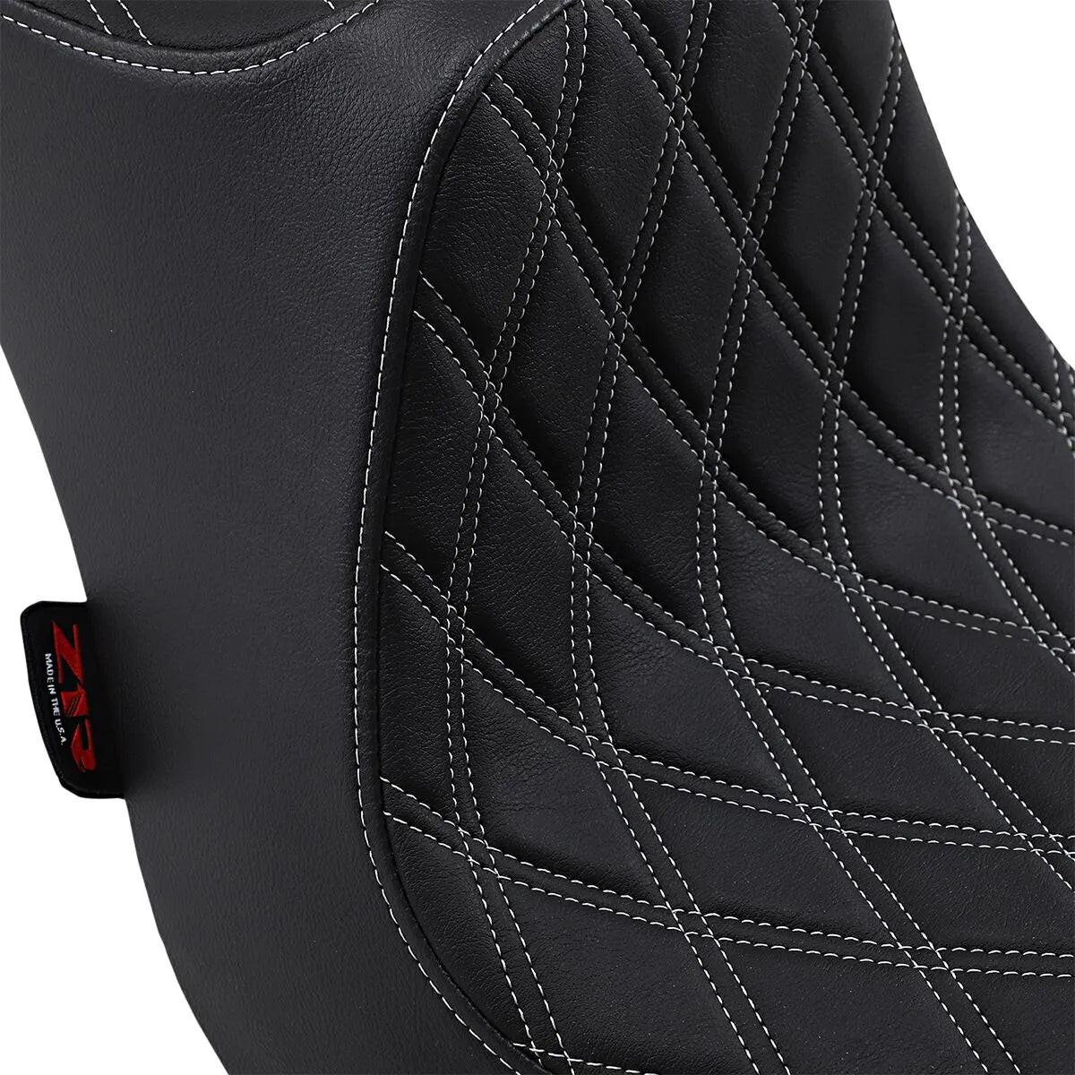 Z1r Predator Iii Seat - Black Vinyl Motorcycle Seat