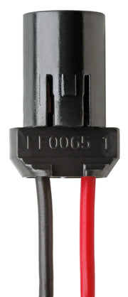 Flosser Glass Wedge Bulb Socket