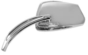 Emgo Ec Stem Mirror - Chrome Motorcycle Mirror