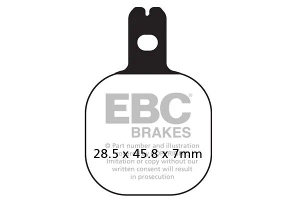 Ebc Fa Series Organic Brake Pads