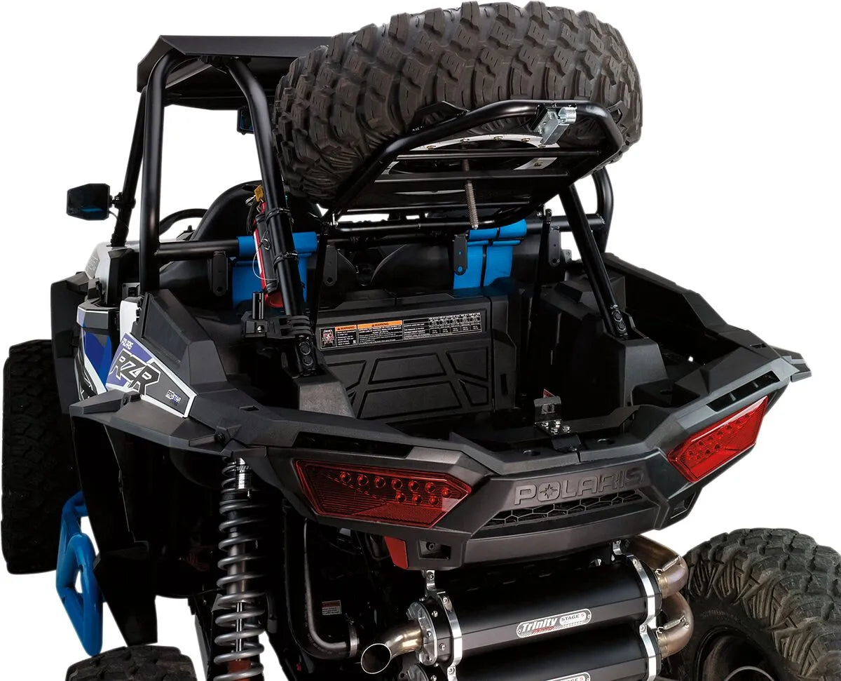 Moose Offroad Rzr Spare Tire Carrier For Oem Cages