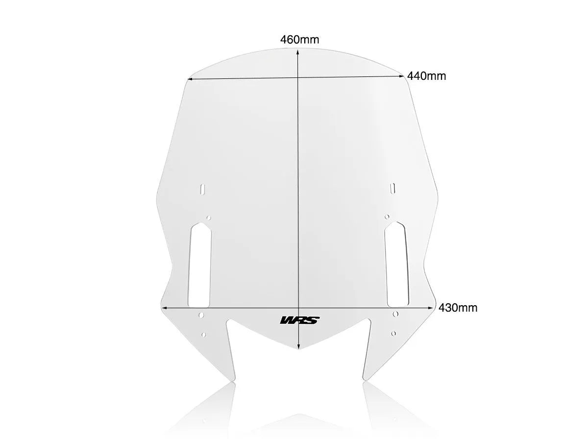 Wrs Scooter Windscreen - Enhanced Riding Comfort