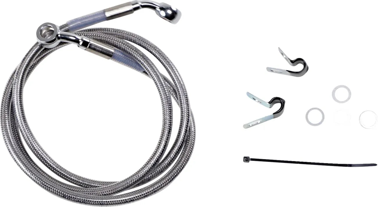 Drag Specialties Extended Brake Line Kit (47.75")