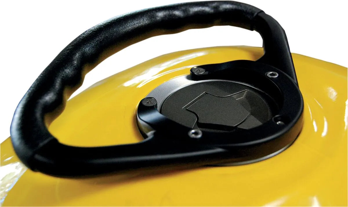 Psr 2-up Passenger Bar - Black Aluminum Grab Handle