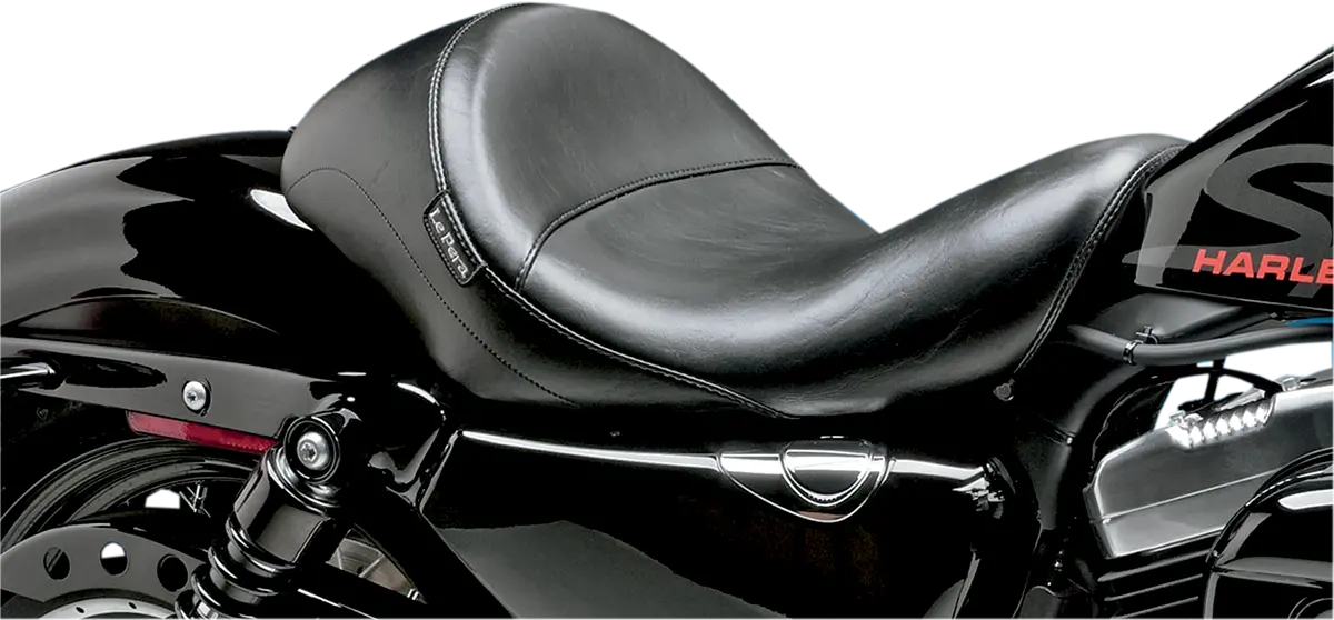 Le Pera Aviator Solo Seat - Black Vinyl