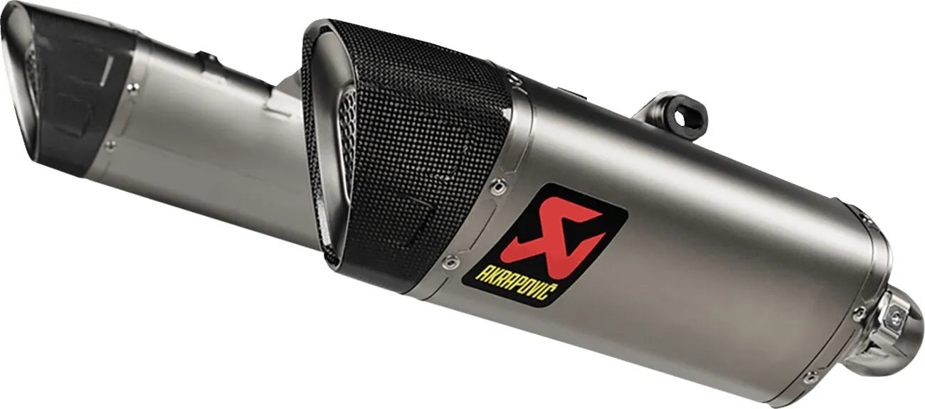 Akrapovic Slip-on Line Mufflers - Titanium/carbon Fiber