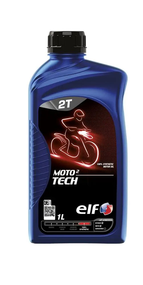 Elf Moto 2 Tech Engine Oil For 2-stroke Engines