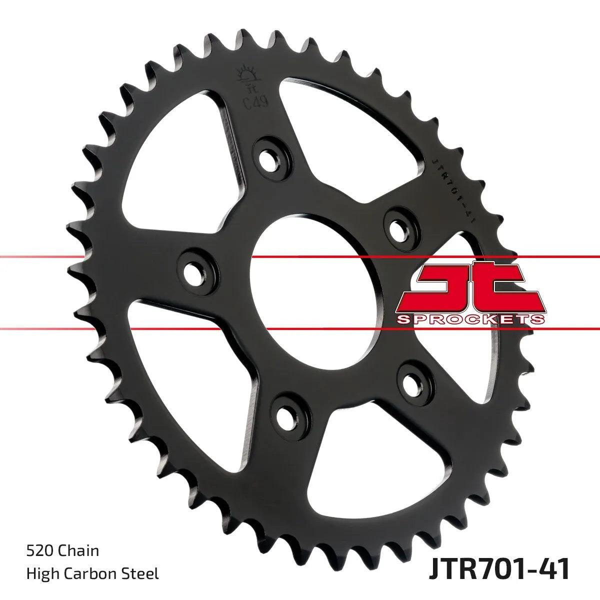 Jt Sprockets Steel Rear Sprocket 520-41t