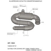 Leovince Catalytic Converter Manifold