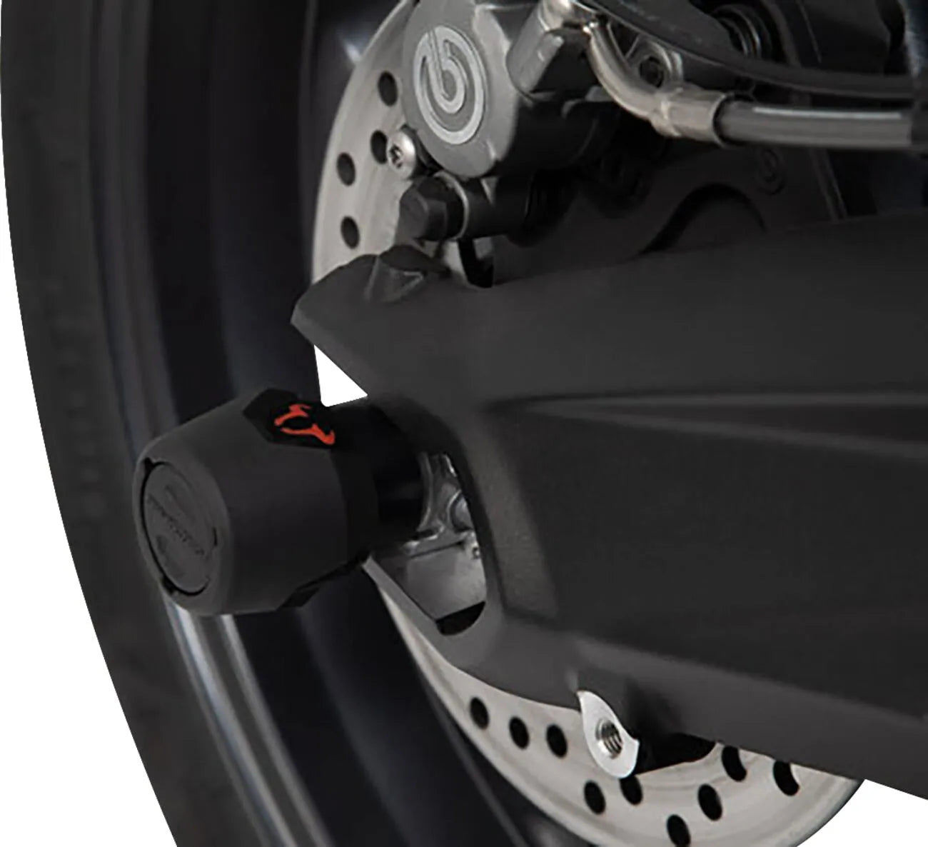 Sw-motech Rear Axle Slider - Swing Arm Protection