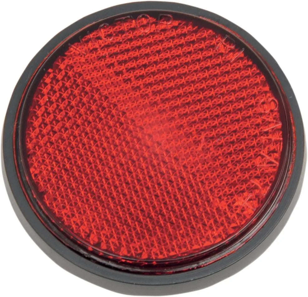 Chris Products Round Red Reflector 2.5" Diameter