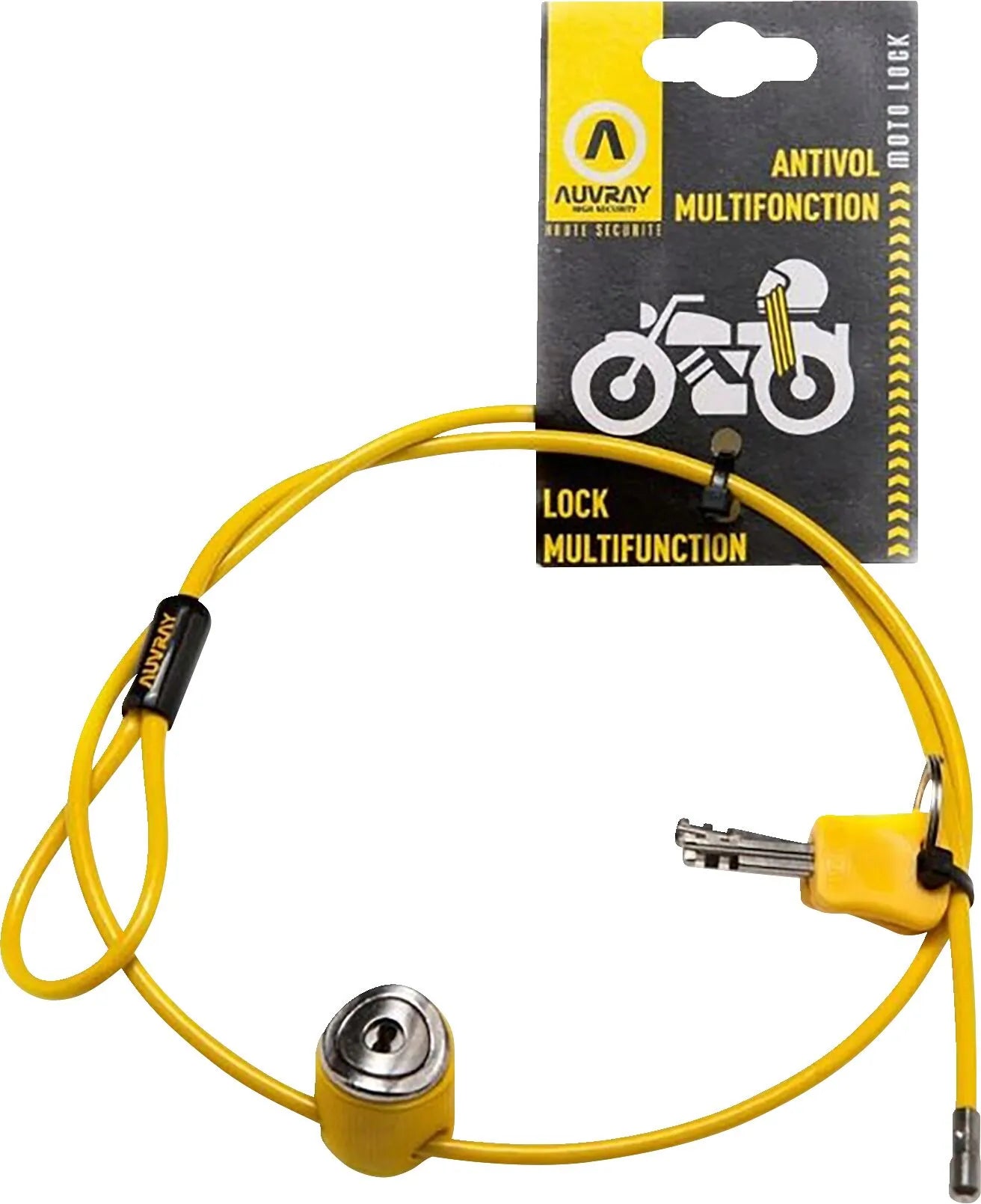 Auvray Multifunction Cable Lock - 90cm Length