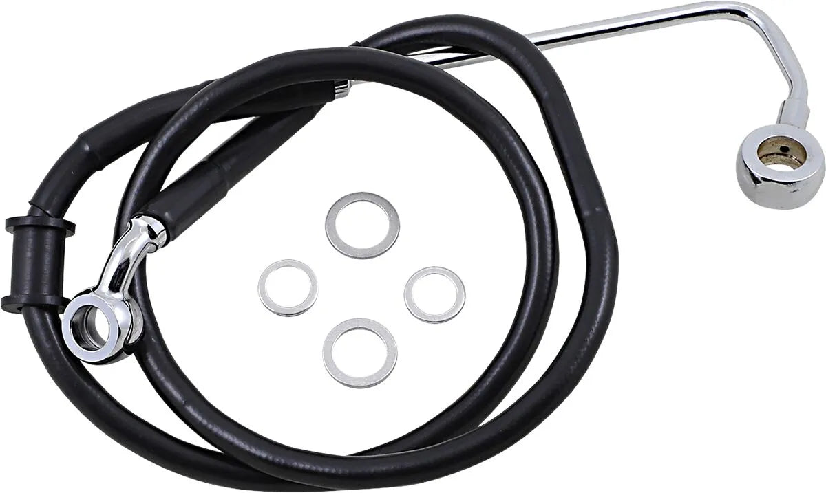 Drag Specialties Extended Brake Line For Abs - 32.75"
