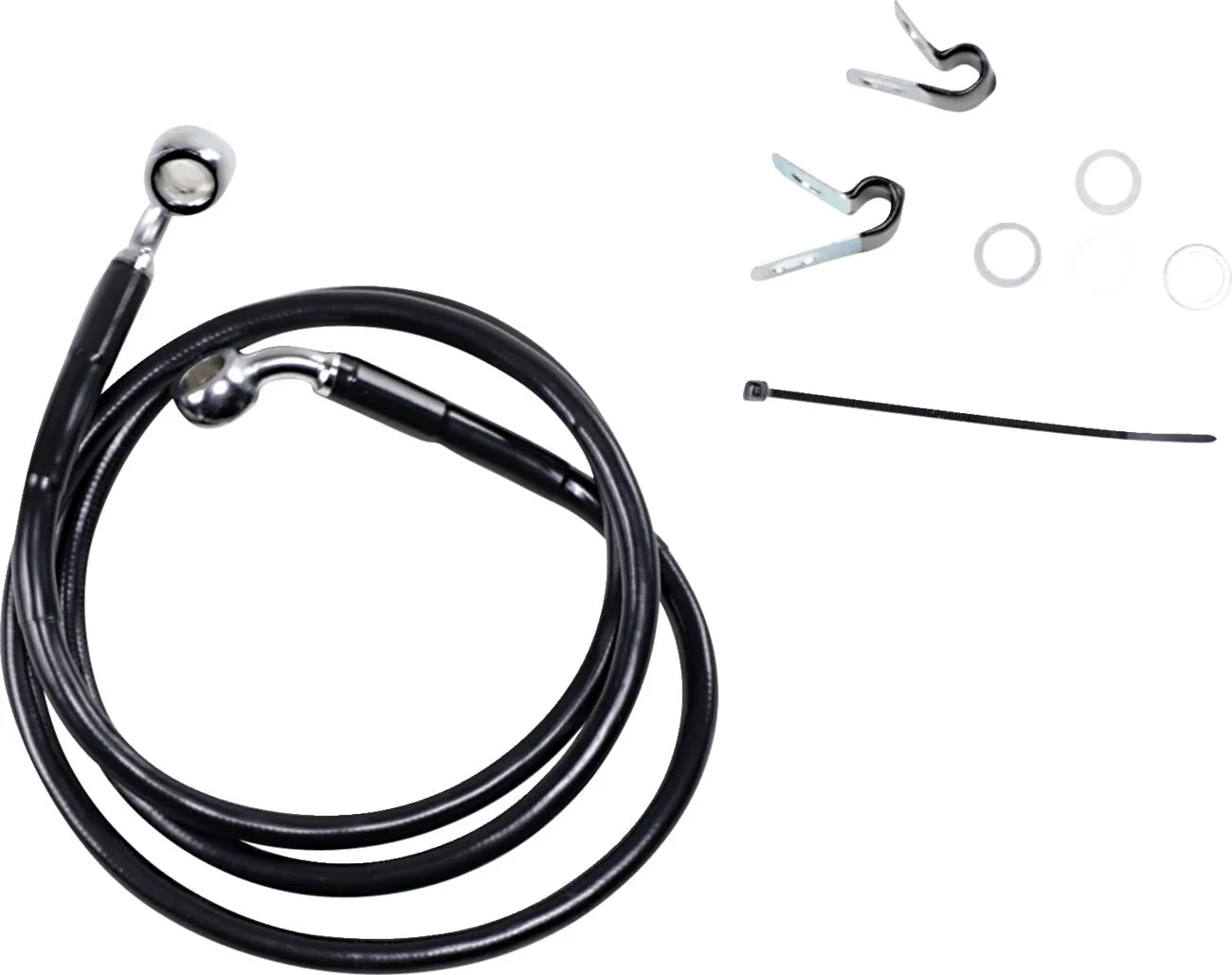 Drag Specialties Extended Brake Line Kit 45-3/4"