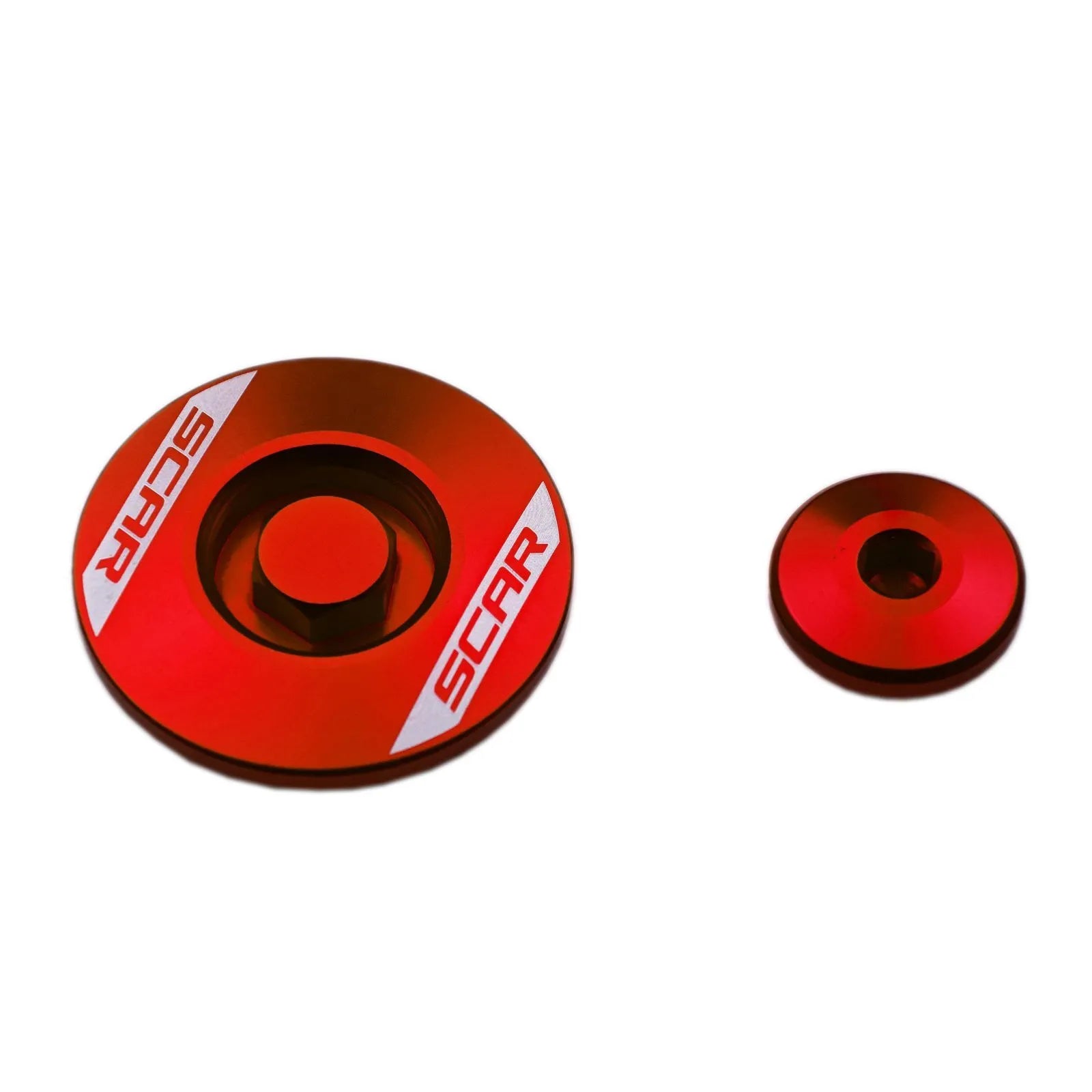 Scar Engine Plug Red Anodized Aluminum