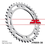 Jt Sprockets Steel Rear Sprocket 530 38t
