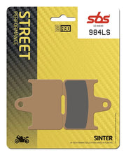 Sbs Ls Street Excel Sintered Rear Brake Pads