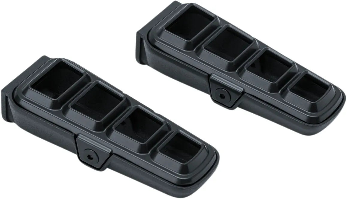 Kuryakyn Dillinger Foot Pegs - Black Aluminum