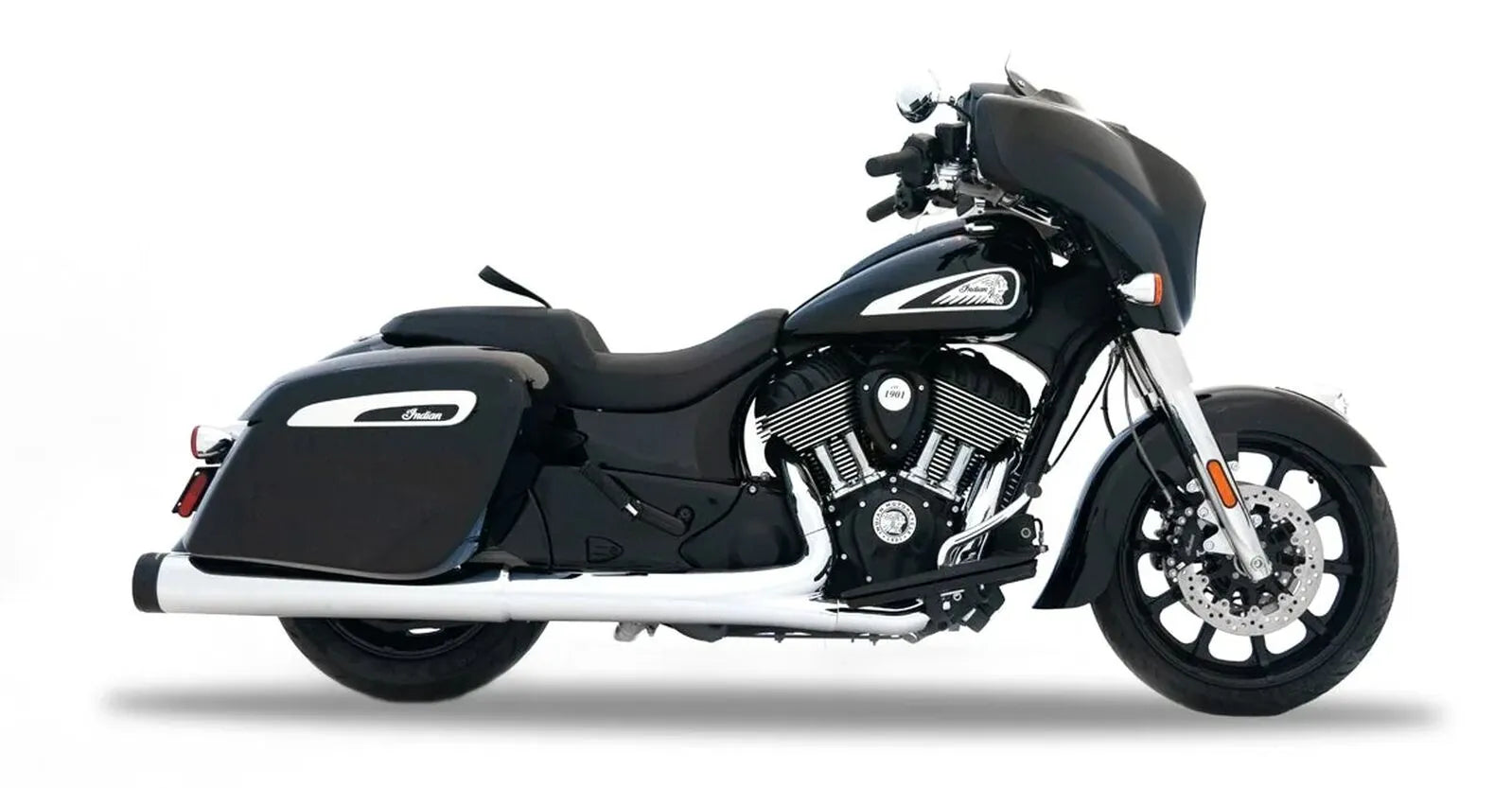 Rinehart Racing 4.5" Dbx45 Slip-on Mufflers For Indian