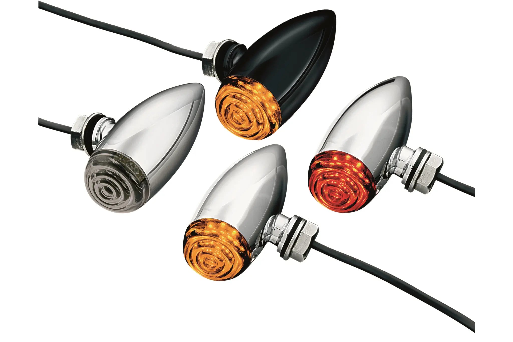 Kuryakyn Led Mini Bullet Lights - Amber