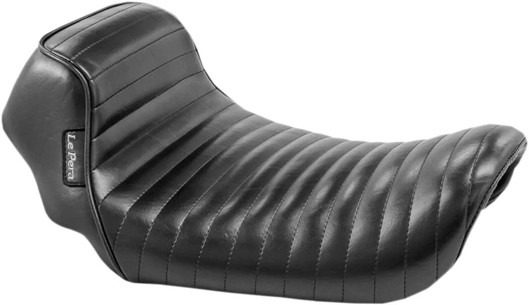 Le Pera Sprocket Solo Seat - Black Vinyl